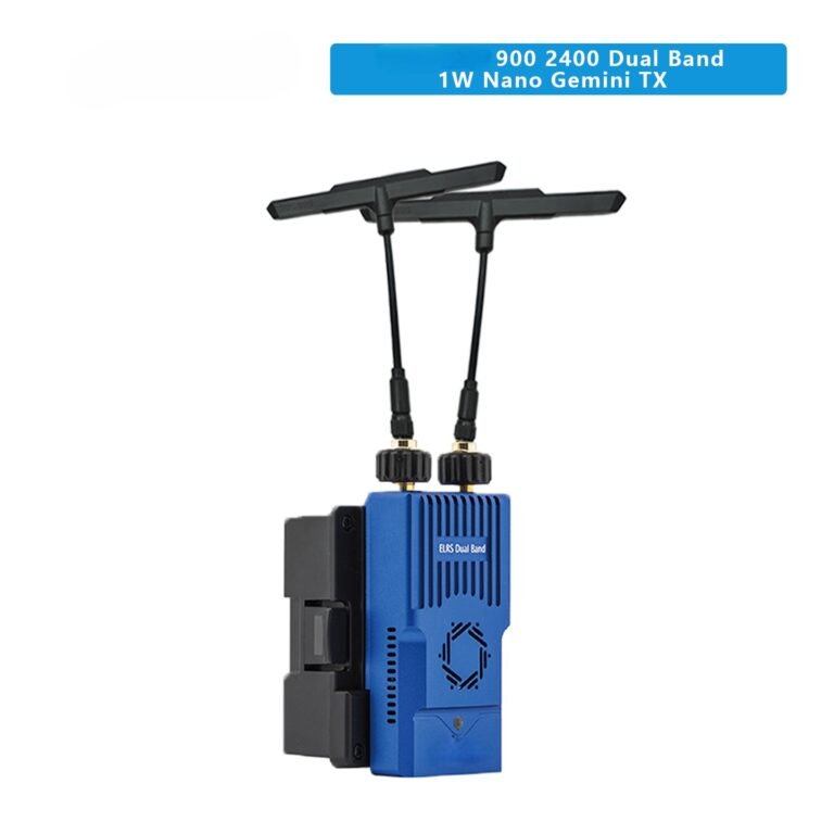 BAYCKRC dual-band 1W Nano Gemini ExpressLRS TX module with dual T antennas, photo 1