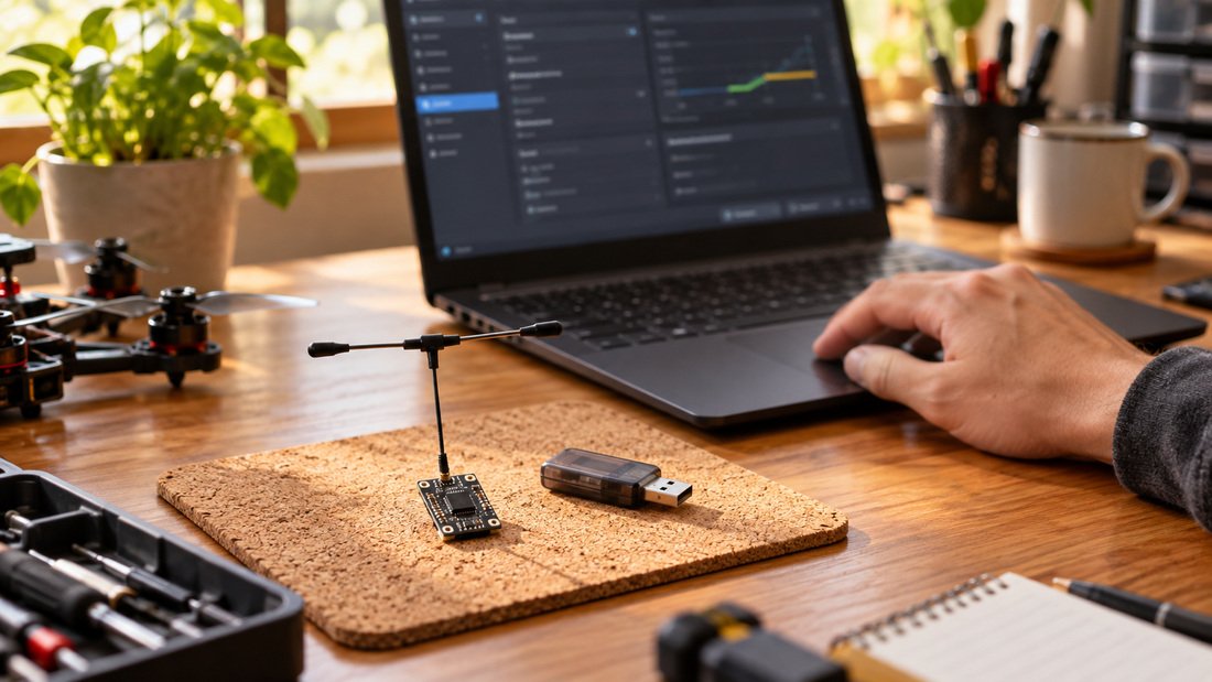 DronePartsFactory.com Elrs Firmware Configuration Workbench