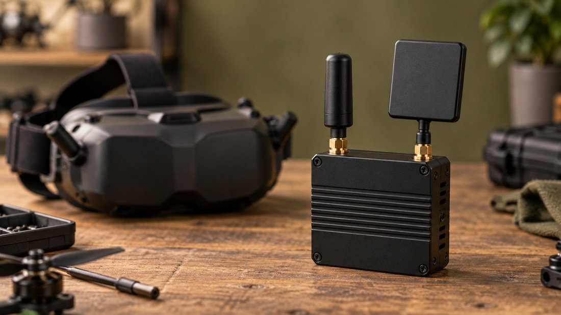 DronePartsFactory.com Fpv Analog Video Diversity Receiver