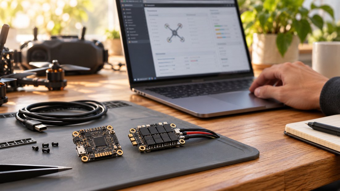 DronePartsFactory.com Fpv Firmware Selection Workspace