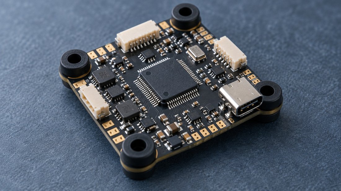 DronePartsFactory.com Fpv Flight Controller Board Closeup