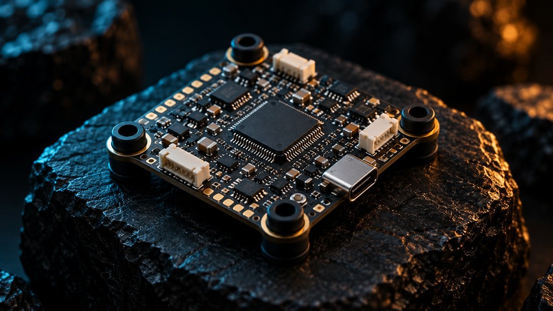 DronePartsFactory.com Fpv Flight Controller Dark Cinematic